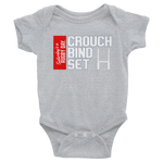 Crouch, Bind...Set! - Infant Bodysuit - Saturday's A Rugby Day