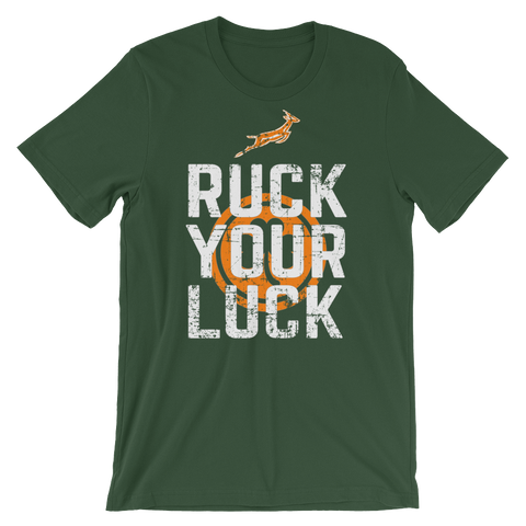 Grand Rapids Ruck Your Luck Short-Sleeve Unisex T-Shirt - Saturday's A Rugby Day