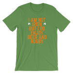 Not Irish Short-Sleeve Unisex T-Shirt - Saturday's A Rugby Day