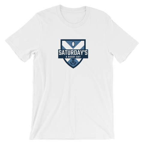 Saturday's a Rugby Day Great Scot Short-Sleeve Unisex T-Shirt - Saturday's A Rugby Day