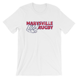 Marysville Rugby Grunge Short-Sleeve Unisex T-Shirt - Saturday's A Rugby Day