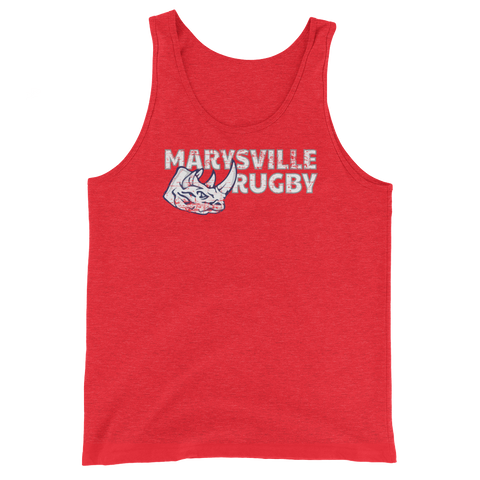 Marysville Rugby Unisex Tank Top - Saturday's A Rugby Day