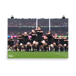 Haka Poster - Saturday's A Rugby Day