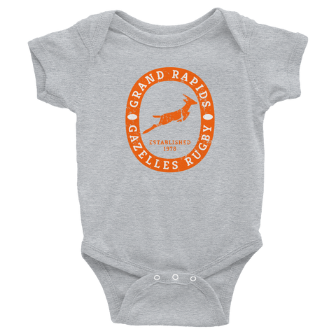 Grand Rapids Gazelles Infant Bodysuit - Saturday's A Rugby Day