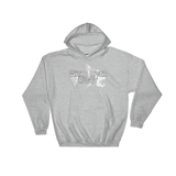 White River Hooded Sweatshirt with logo sleeve - Saturday's A Rugby Day