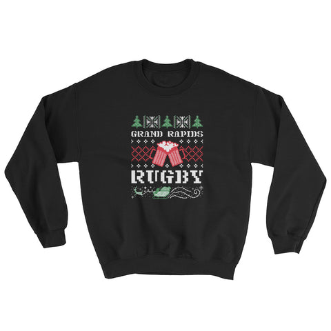 Grand Rapids Rugby Ugly Sweatshirt - Saturday's A Rugby Day