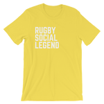 Rugby Social Legend T-Shirt - Saturday's A Rugby Day
