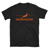 Grand Rapids Gazelles Game Bar Short-Sleeve Unisex T-Shirt - Saturday's A Rugby Day