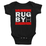 RUN RUGBY - Infant Bodysuit - Saturday's A Rugby Day