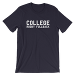 College - Rugby Fullback - Short-Sleeve Unisex T-Shirt - Saturday's A Rugby Day