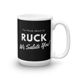 For Those About to Ruck Mug - Saturday's A Rugby Day