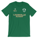 Louisville St. Pats Jersey Style Short-Sleeve Unisex T-Shirt - Saturday's A Rugby Day