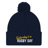 SARD Pom Pom Knit Cap - Various Colors - Saturday's A Rugby Day