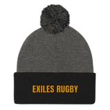 Exiles Rugby Pom-Pom Beanie