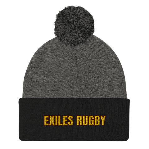 Exiles Rugby Pom-Pom Beanie