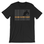 Grand Rapids Rugby Repeat Short-Sleeve Unisex T-Shirt - Saturday's A Rugby Day