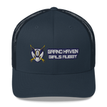 Grand Haven Girls Rugby Trucker Cap - Saturday's A Rugby Day