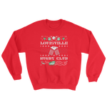 Louisville Rugby Club Ugly Christmas Sweatshirt - Saturday's A Rugby Day