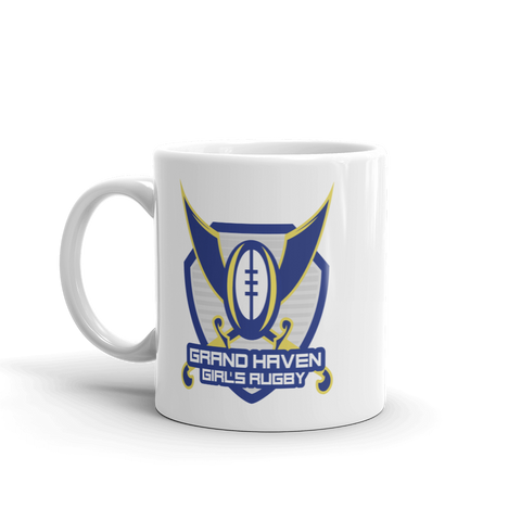 Grand Haven Girls Rugby Mug - Saturday's A Rugby Day