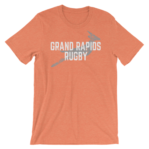 Grand Rapids Rugby - Premium Short-Sleeve Unisex T-Shirt - Saturday's A Rugby Day