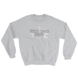 White River Sweatshirt with Logo Sleeve - Saturday's A Rugby Day