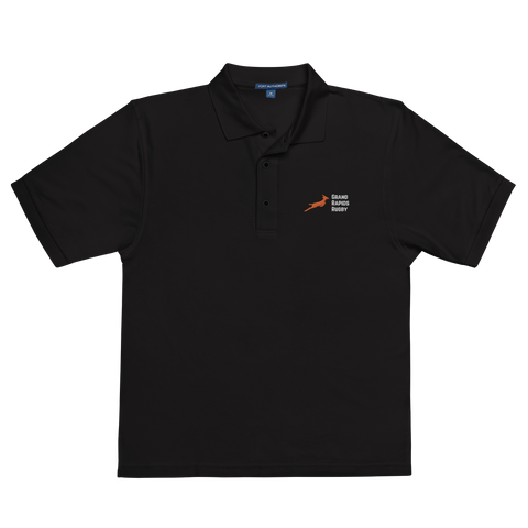 Grand Rapids Rugby Embroidered Polo Shirt - Saturday's A Rugby Day