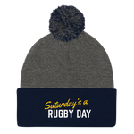 SARD Pom Pom Knit Cap - Various Colors - Saturday's A Rugby Day