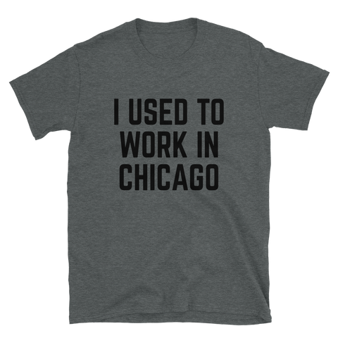 Chicago w/ CMU Back Short-Sleeve Unisex T-Shirt