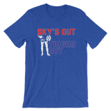 Sky's Out, Thighs Out Short-Sleeve Unisex T-Shirt - Saturday's A Rugby Day