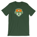 Grand Rapids Shamrock Crest Short-Sleeve Unisex T-Shirt - Saturday's A Rugby Day