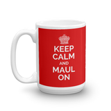 Keep Calm and Maul On Mug - Saturday's A Rugby Day