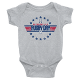 Top Gunner Infant Bodysuit - Saturday's A Rugby Day