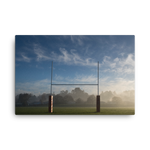 Uprights Canvas - Saturday's A Rugby Day