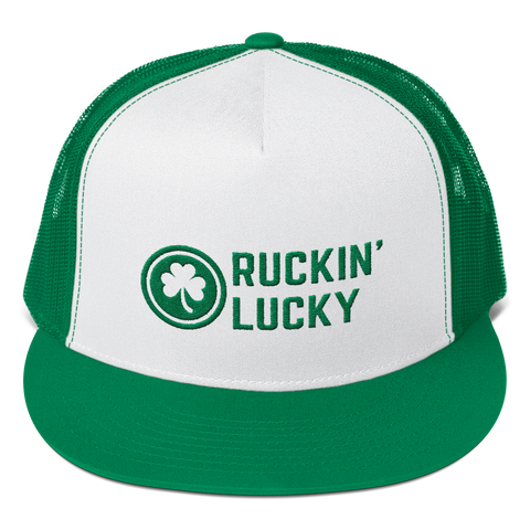 Ruckin' Lucky Trucker Cap - Saturday's A Rugby Day