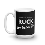 For Those About to Ruck Mug - Saturday's A Rugby Day